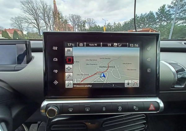 Citroen C4 Cactus cena 39900 przebieg: 159900, rok produkcji 2017 z Bielawa małe 154